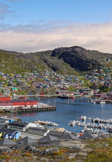 Visiting Greenland - Qaqortoq