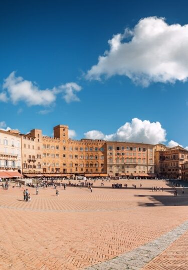 Street view of Siena
