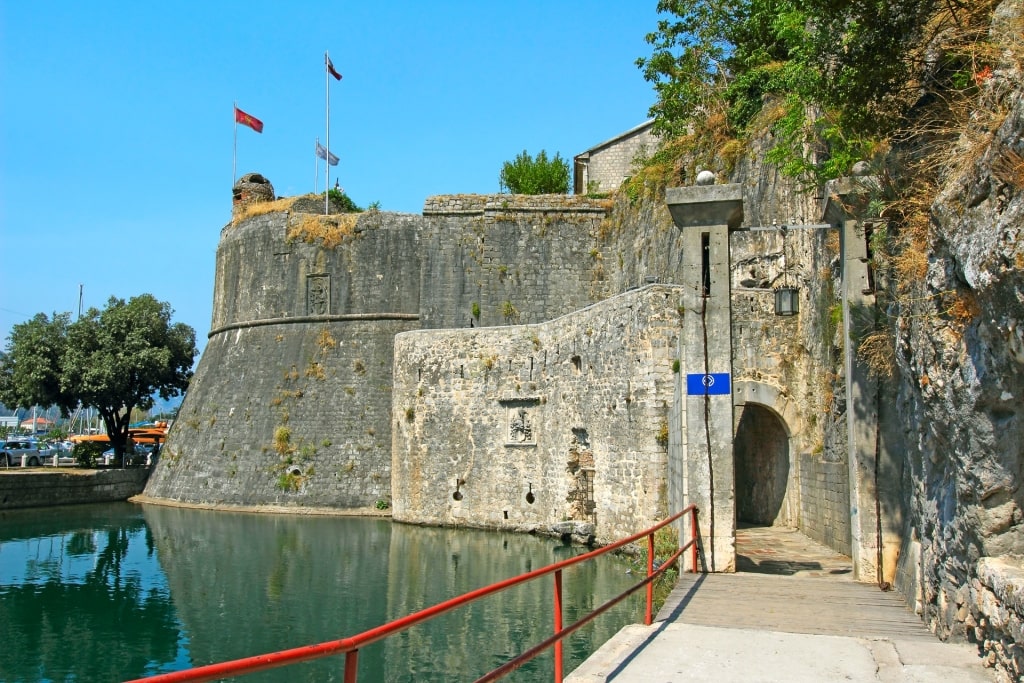 Historic Gurdic Gate in Kotor Old Town