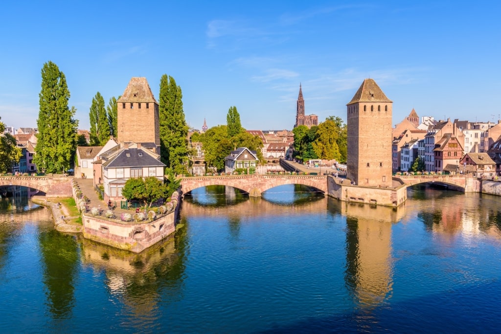 Ponts Couverts, one of the best things to do in Strasbourg