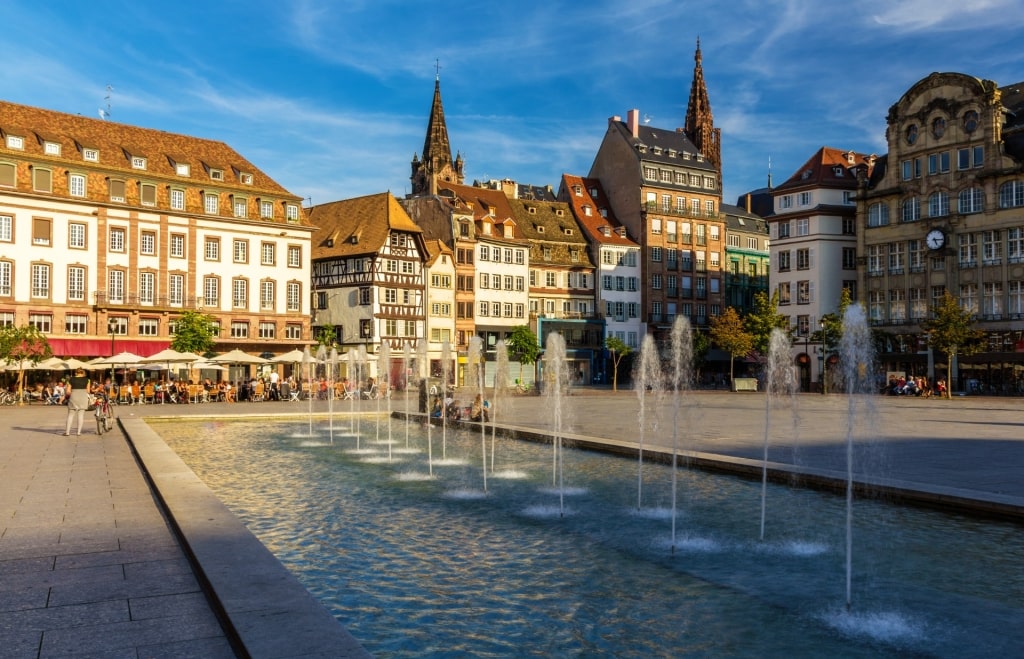 Place Kléber, one of the best things to do in Strasbourg