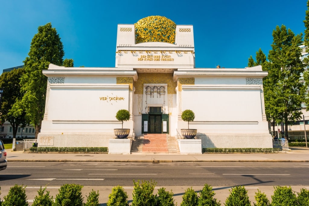 Unique architecture of Secession Building