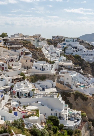 What is Santorini known for - Oia