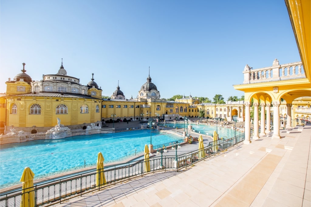 Szechenyi, one of the best thermal baths in Budapest