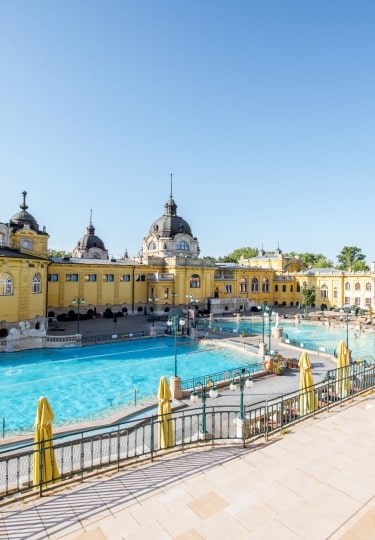 Szechenyi, one of the best thermal baths in Budapest