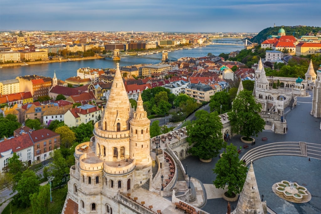 Scenic view from Fisherman’s Bastion