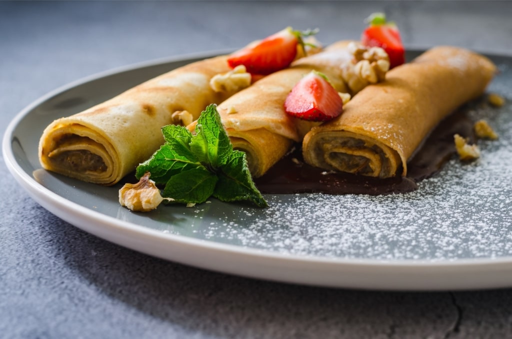 Hungarian food - Palacsinta