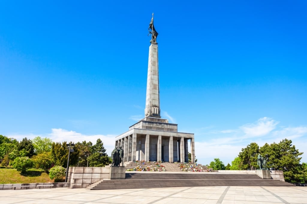 Historic site of Slavín Memorial