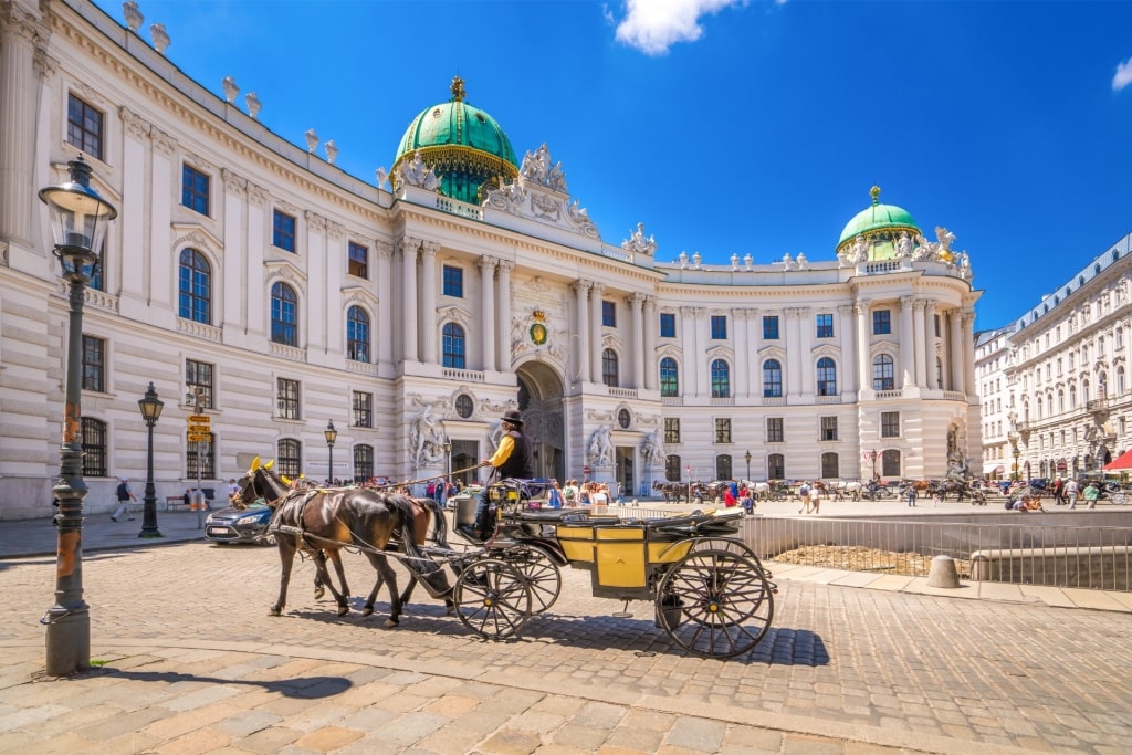 Street view of Vienna