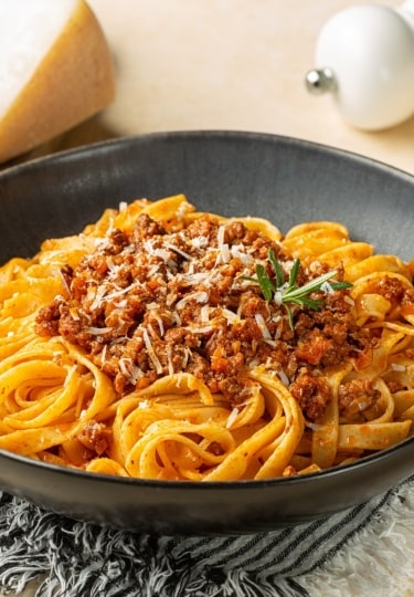 Best pasta in Italy - tagliatelle al ragu