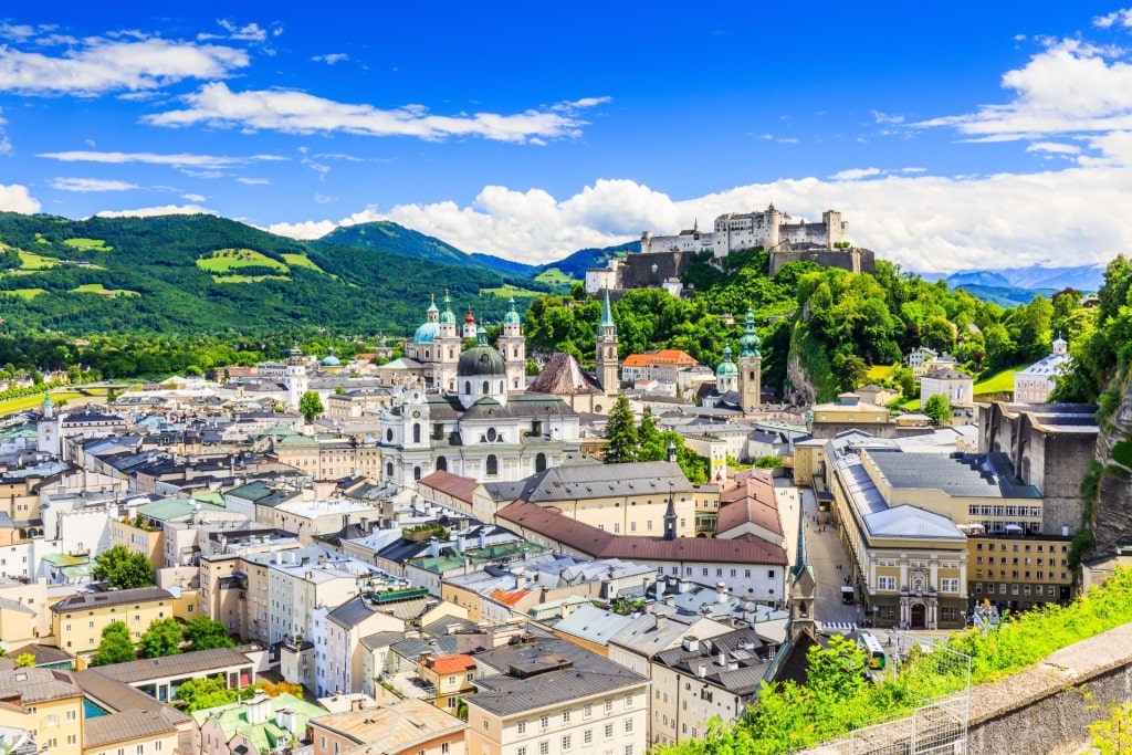 Salzburg, one of the best day trips from Vienna