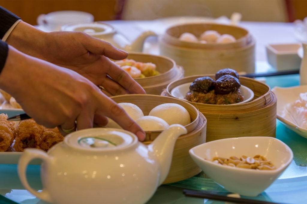 Dim sum in Hong Kong