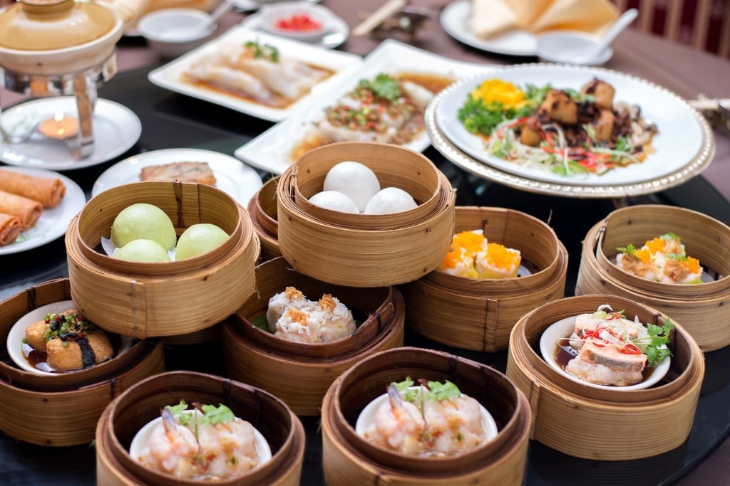 Varieties of dim sum in Hong Kong
