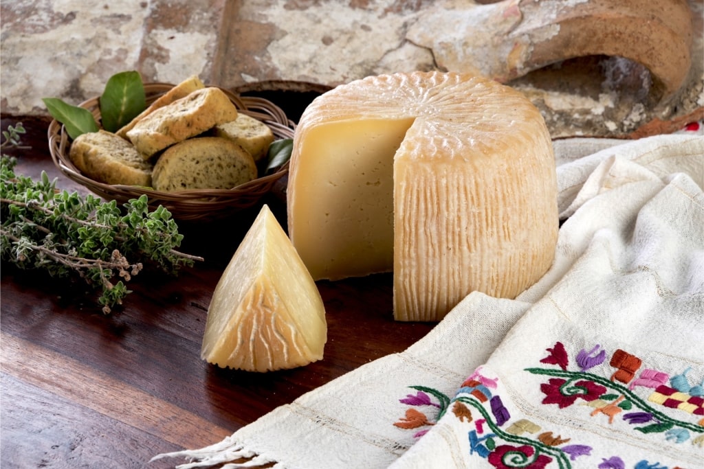 Graviera, one of the best food in Crete