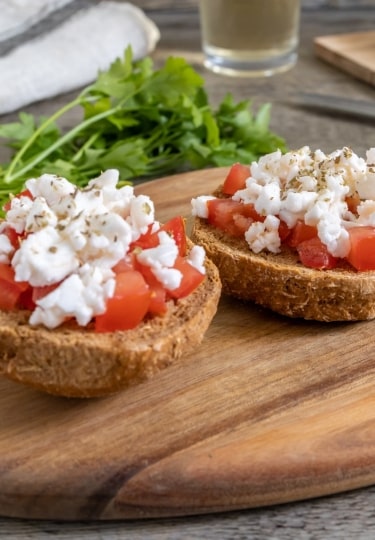 Dakos, one of the best food in Crete