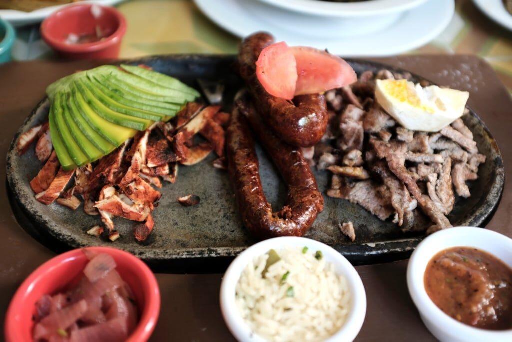 Platter of longaniza de Valladolid