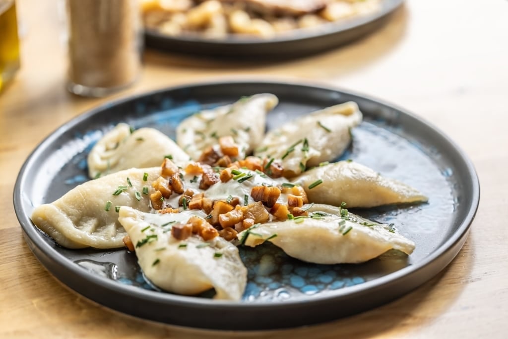 Bratislava food - Pirohy