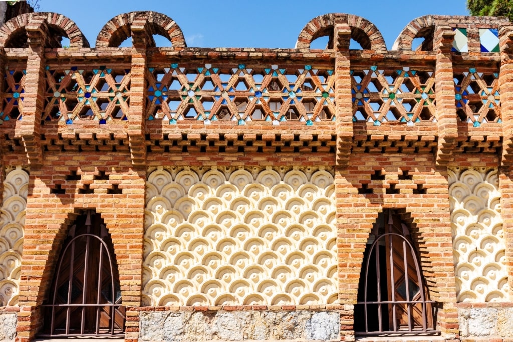 Gorgeous details of Pavellons Güell