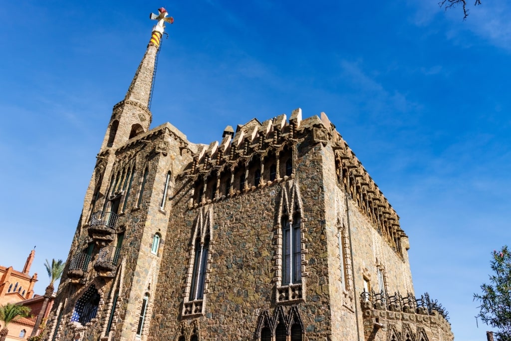 Gorgeous architecture of Torre Bellesguard