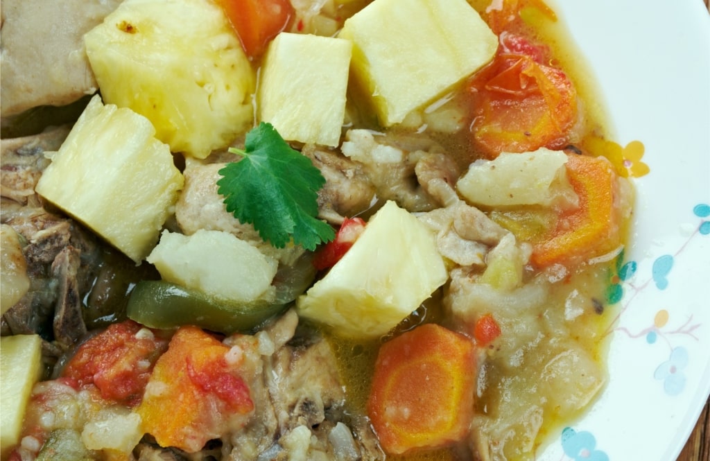 Plate of savory stunggis