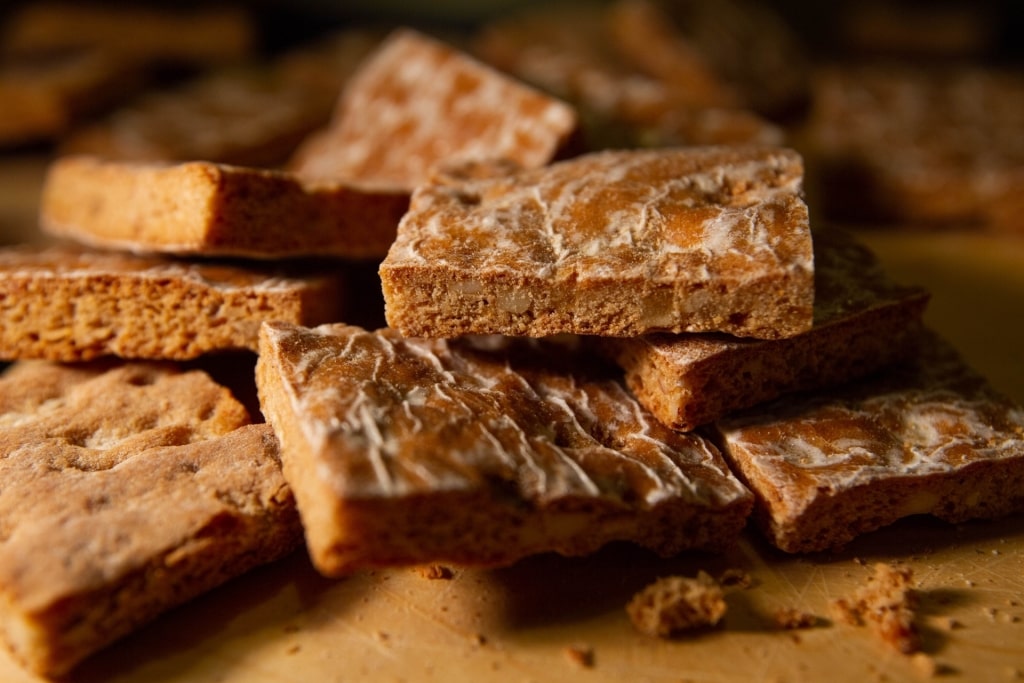 Delicious spiced cookies Basler Läckerli