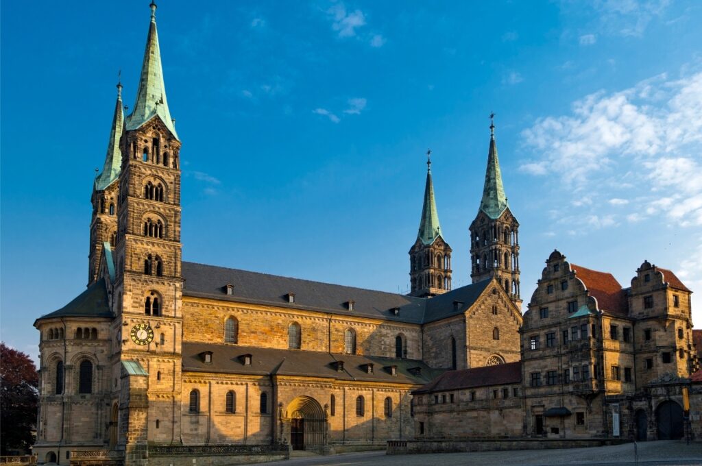 Beautiful architecture of Bamberg Cathedral
