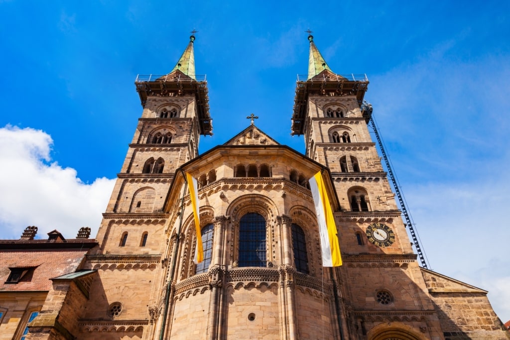 Historic site of Bamberg Cathedral