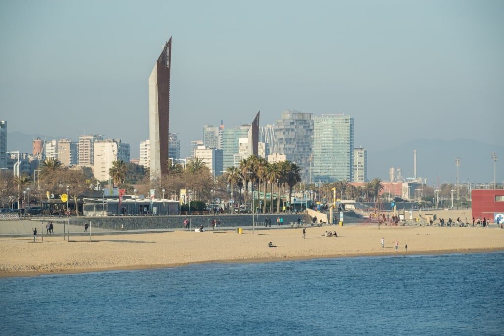 Barcelona in November - Beach in Barcelona