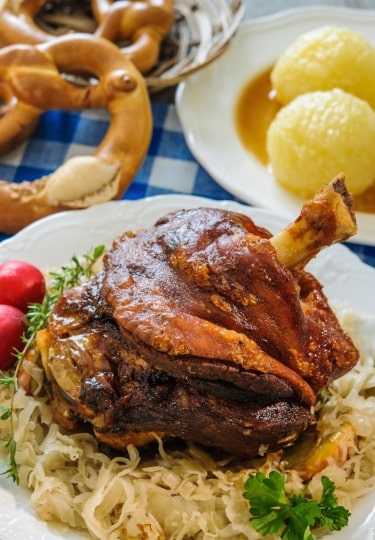 Schweinshaxe, a classic Bavarian food