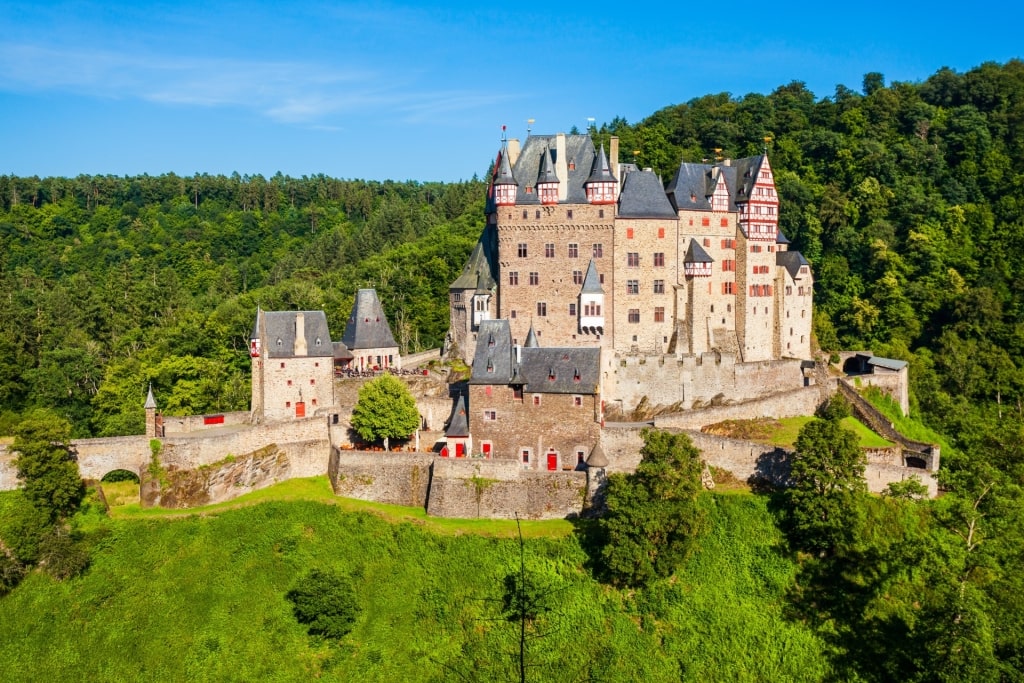 Fairytale like castle of Eltz Castle, near Koblenz