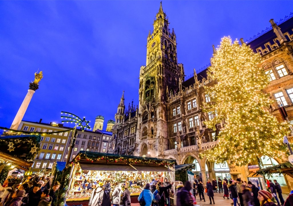 Munich Christmas market, one of the best christmas markets in Germany