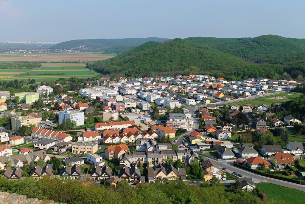 Quaint town of Hainburg