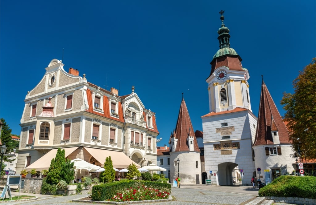 Fairytale like architecture of Krems