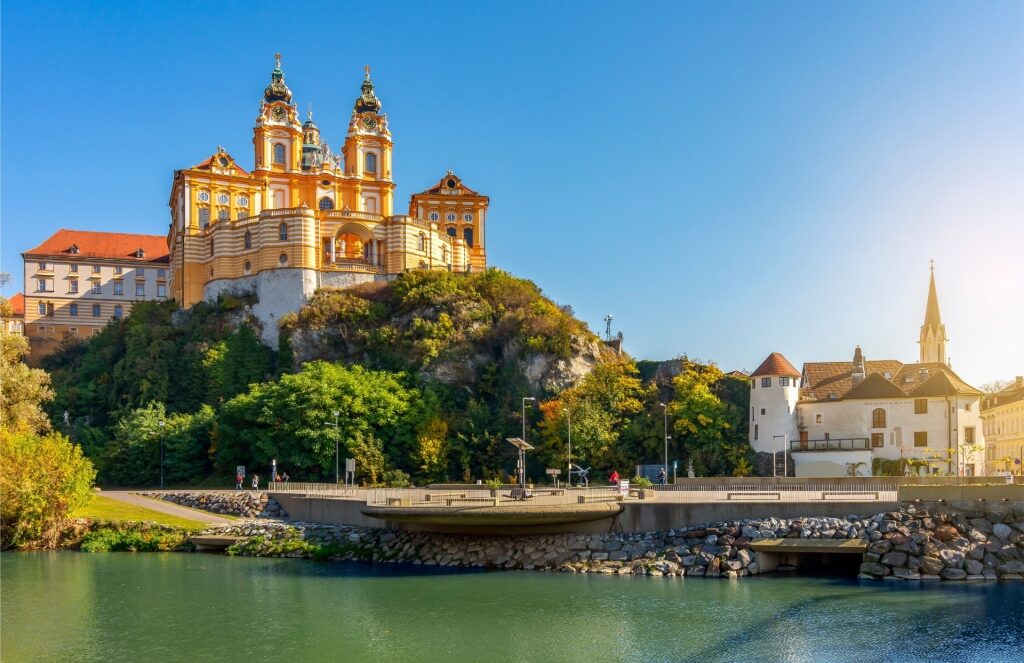 Melk Abbey, one of the best places to visit in Austria