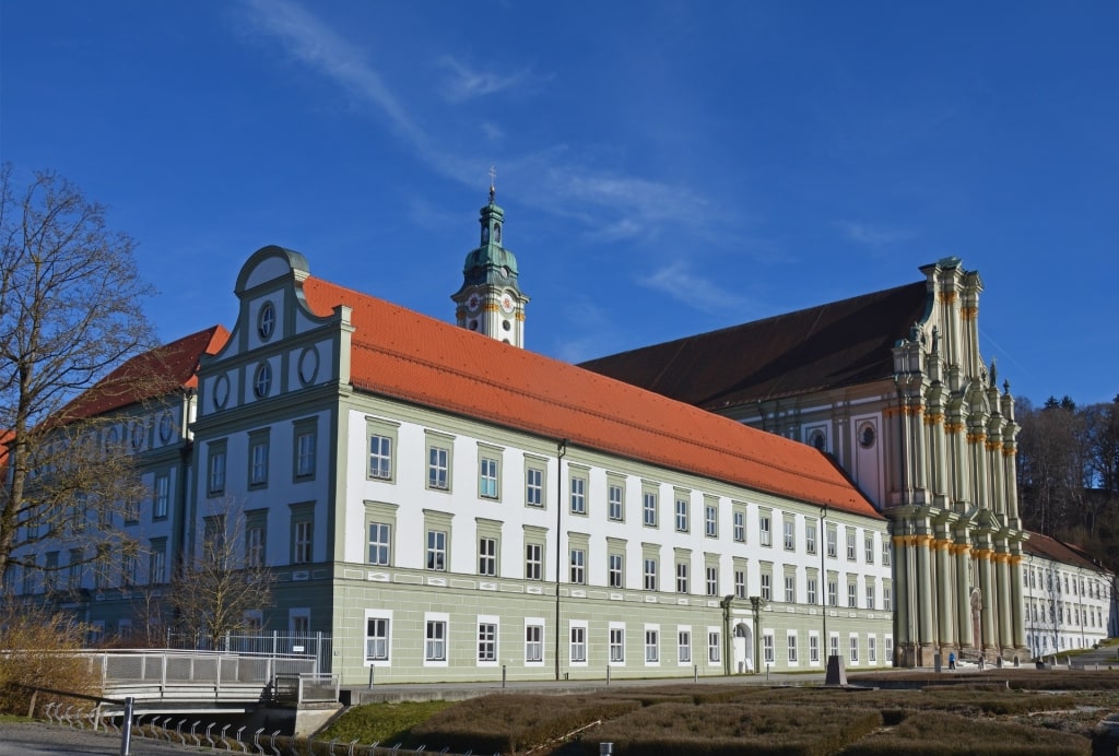 Exterior of Fürstenfeld Monastery