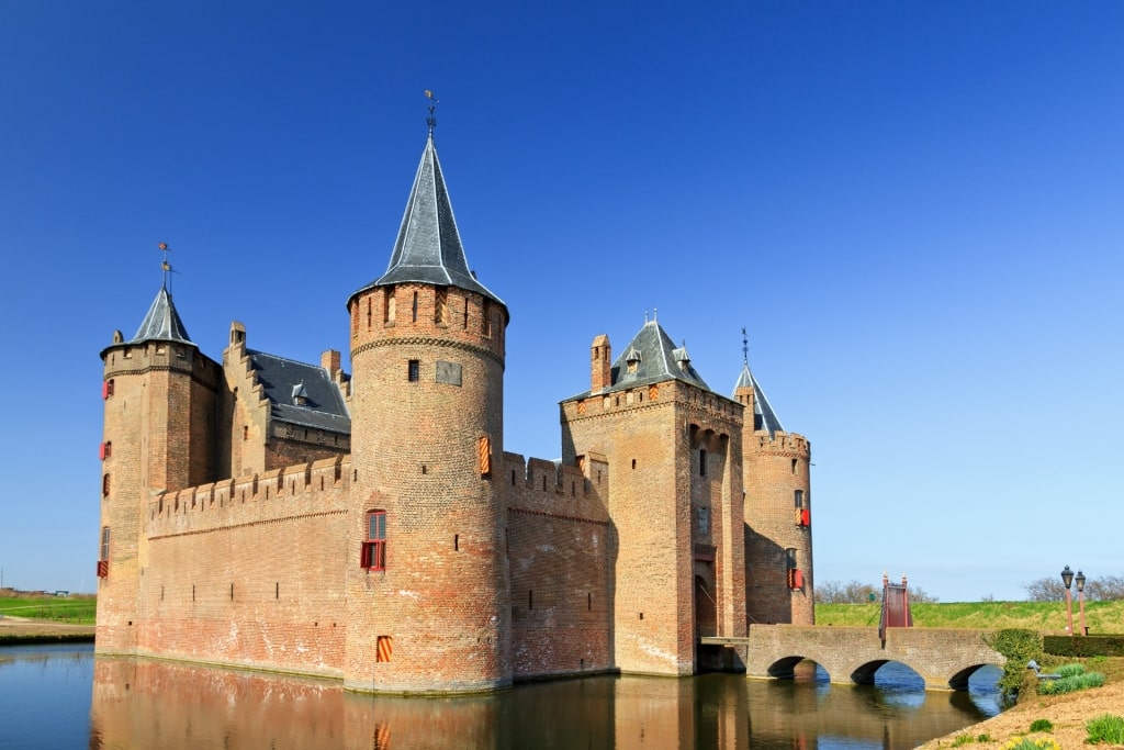 Muiden Castle, one of the best places to visit in the Netherlands