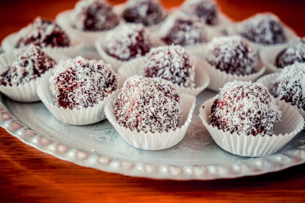 Slovak pastries on a tray
