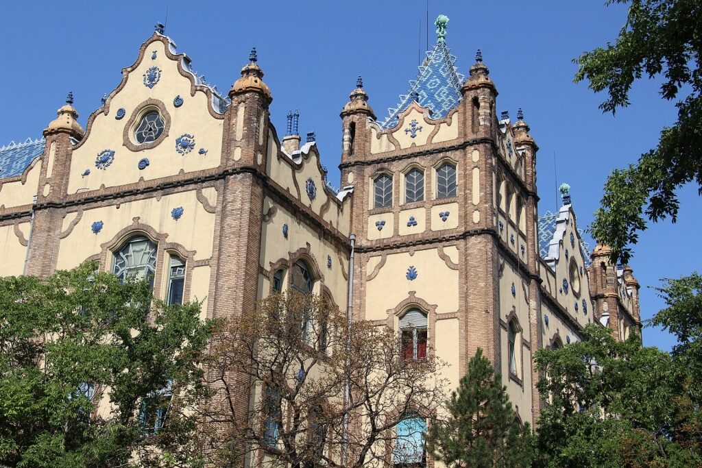 Historic building of Geological Institute of Hungary