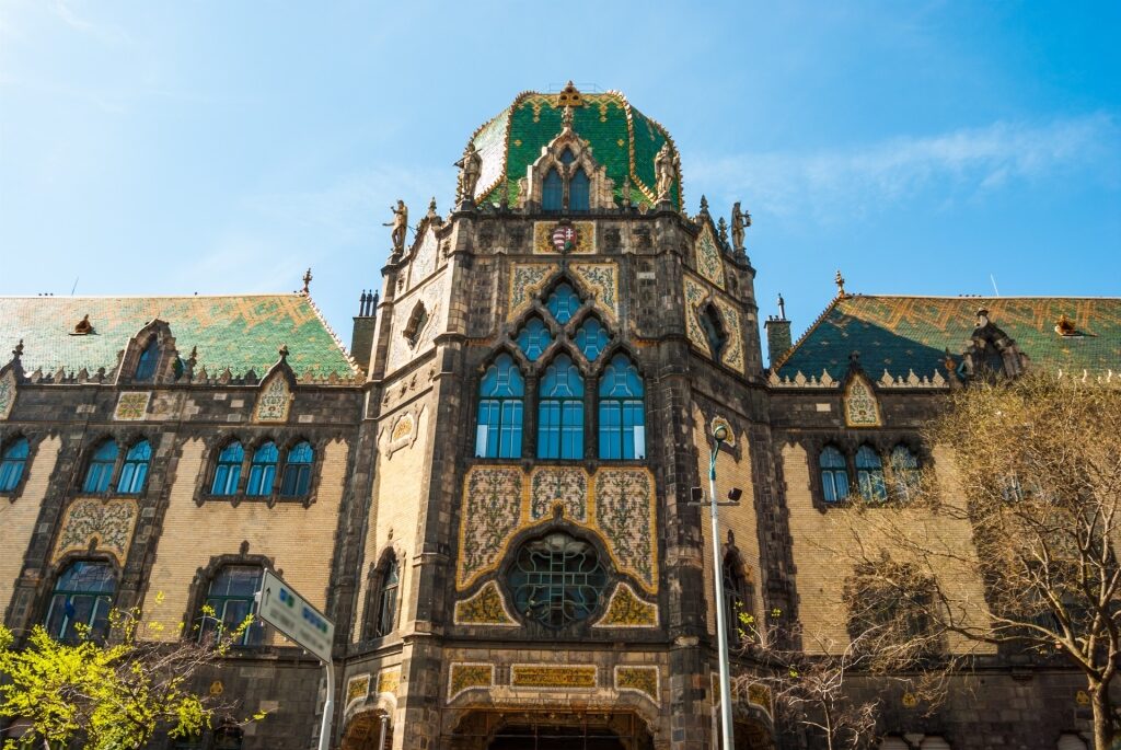 Unique exterior of Museum of Applied Arts