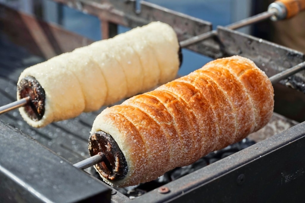 Kürtőskalács, a classic Budapest food