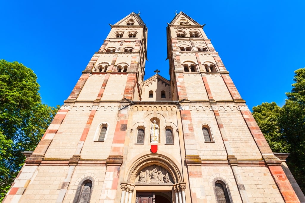 Facade of Basilika St. Kastor, Koblenz