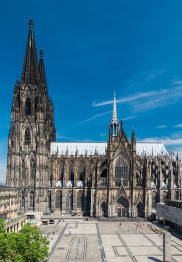 Cologne Cathedral, one of the most famous churches in Germany