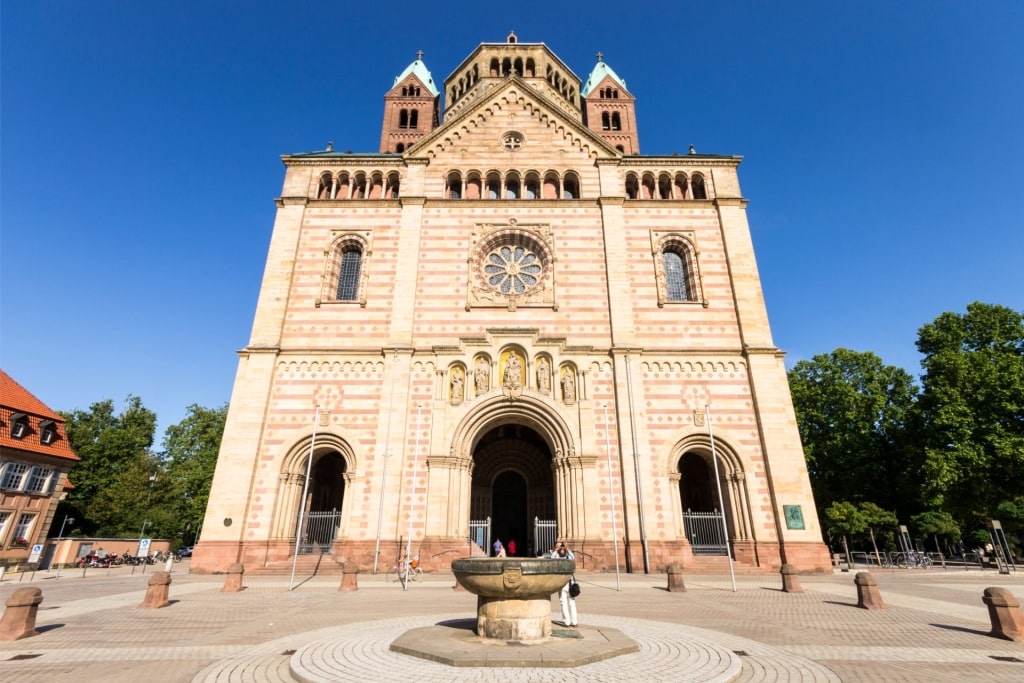 Gorgeous details outside Kaiserdom, Speyer
