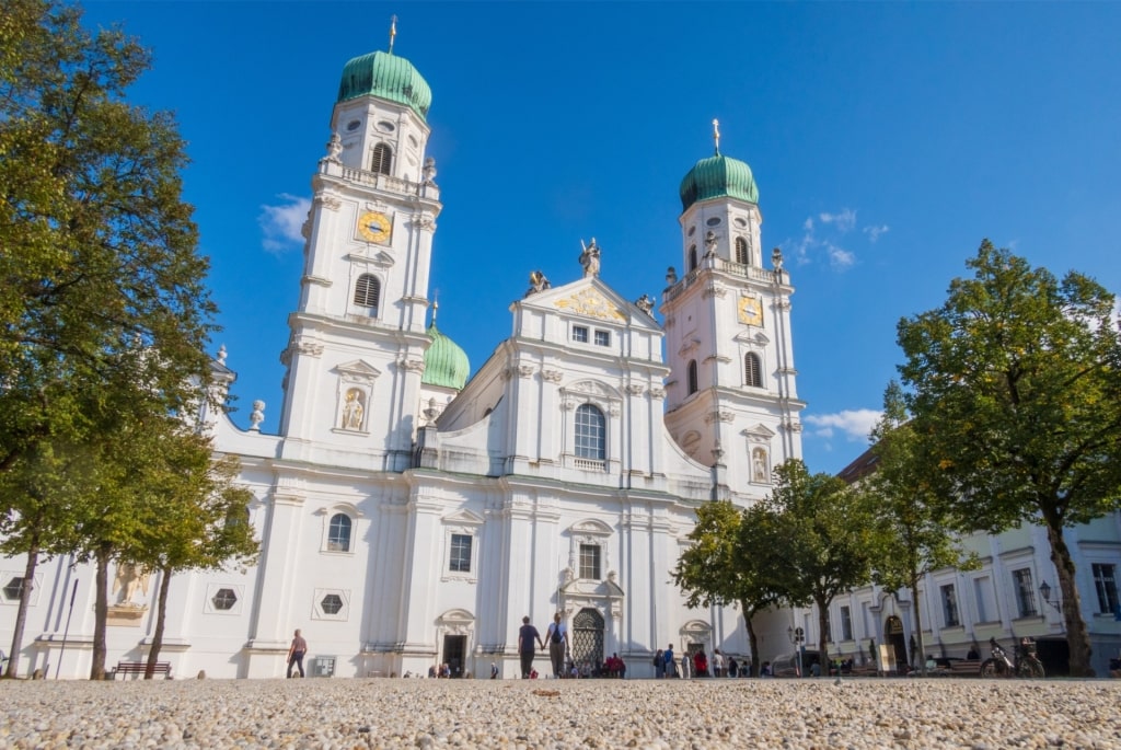 Gorgeous architecture of Passau Dom, Passau