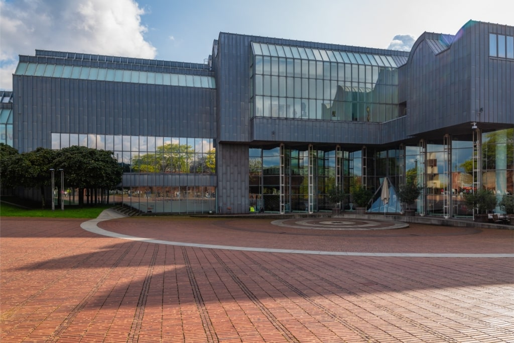 Exterior view of Museum Ludwig in Cologne