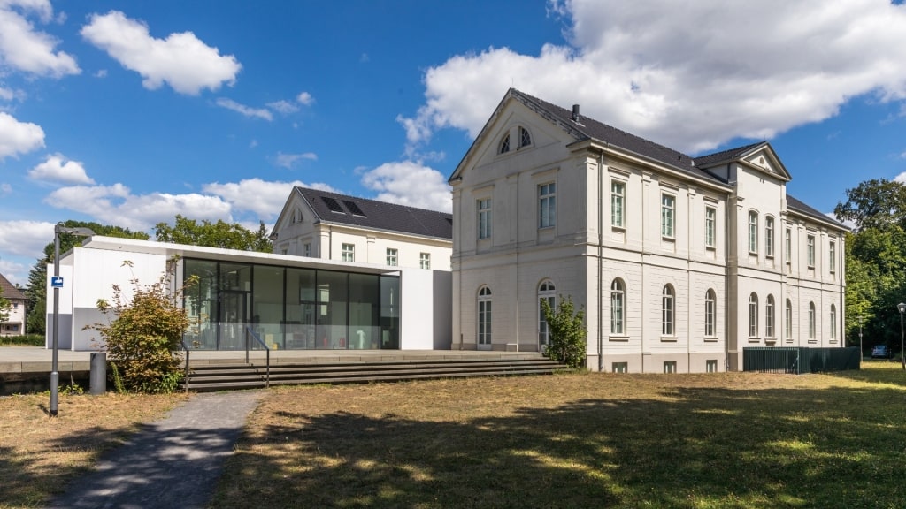 Exterior view of Max Ernst Museum in Bruhl