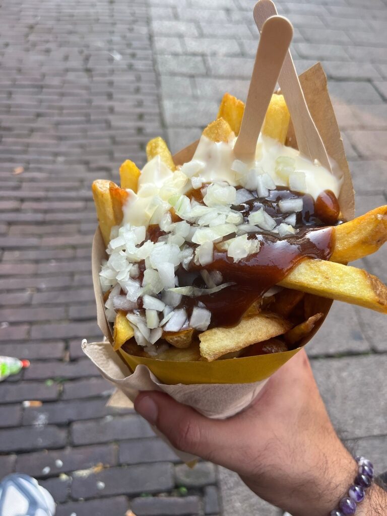 Crispy Speciaal combo fries in Amsterdam