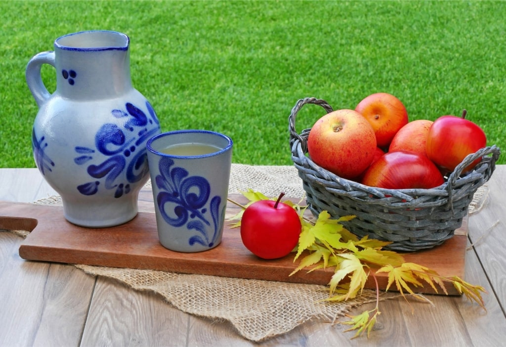 Apfelwein and Bembel Jugs as German souvenirs