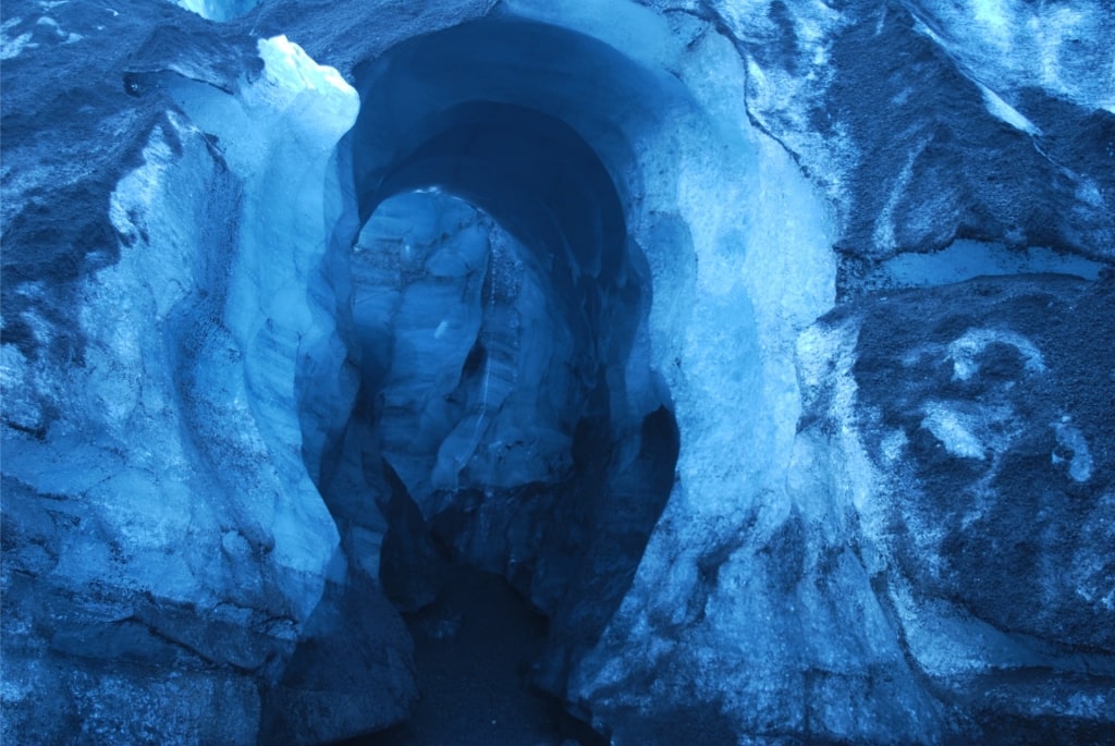 Entrance to Katla Ice Cave