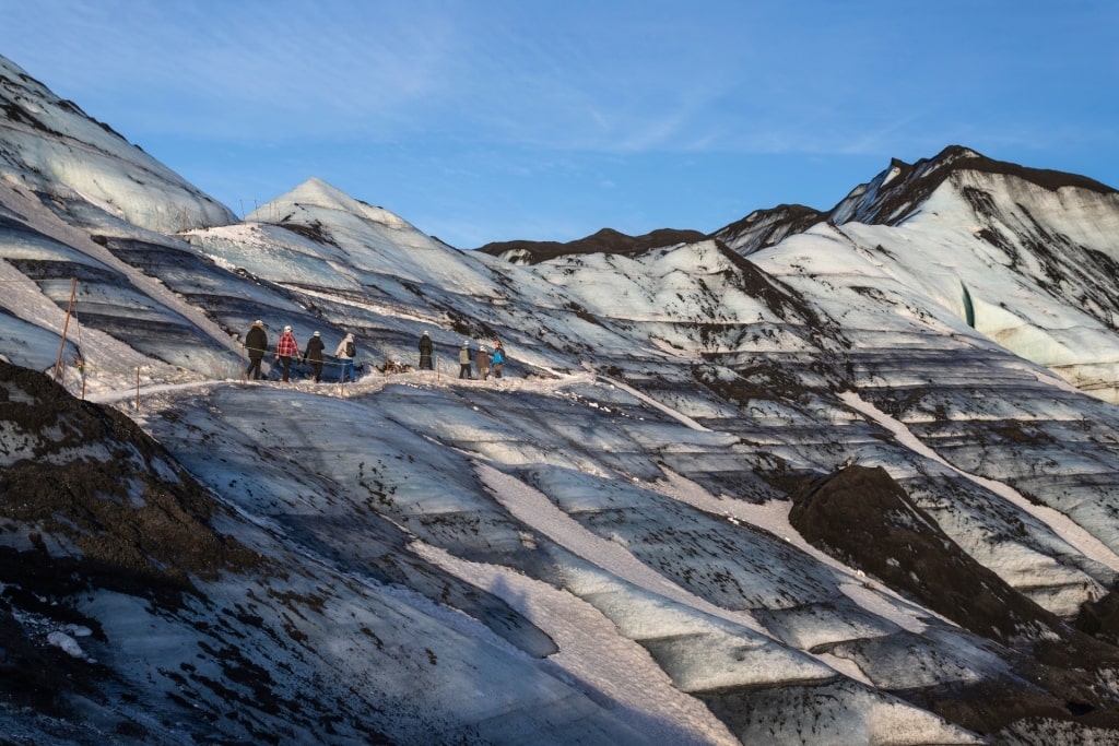 Majestic landscape of Katla Glacier
